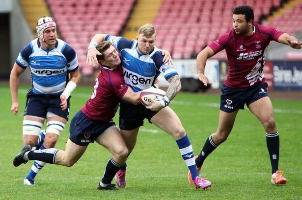 Darlington Mowden Park R.F.C. Stable Darlington Mowden Park playing the long game as Tynedale