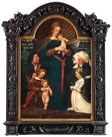 Darmstadt Madonna The Darmstadt Madonna by Hans Holbein the Younger on artnet