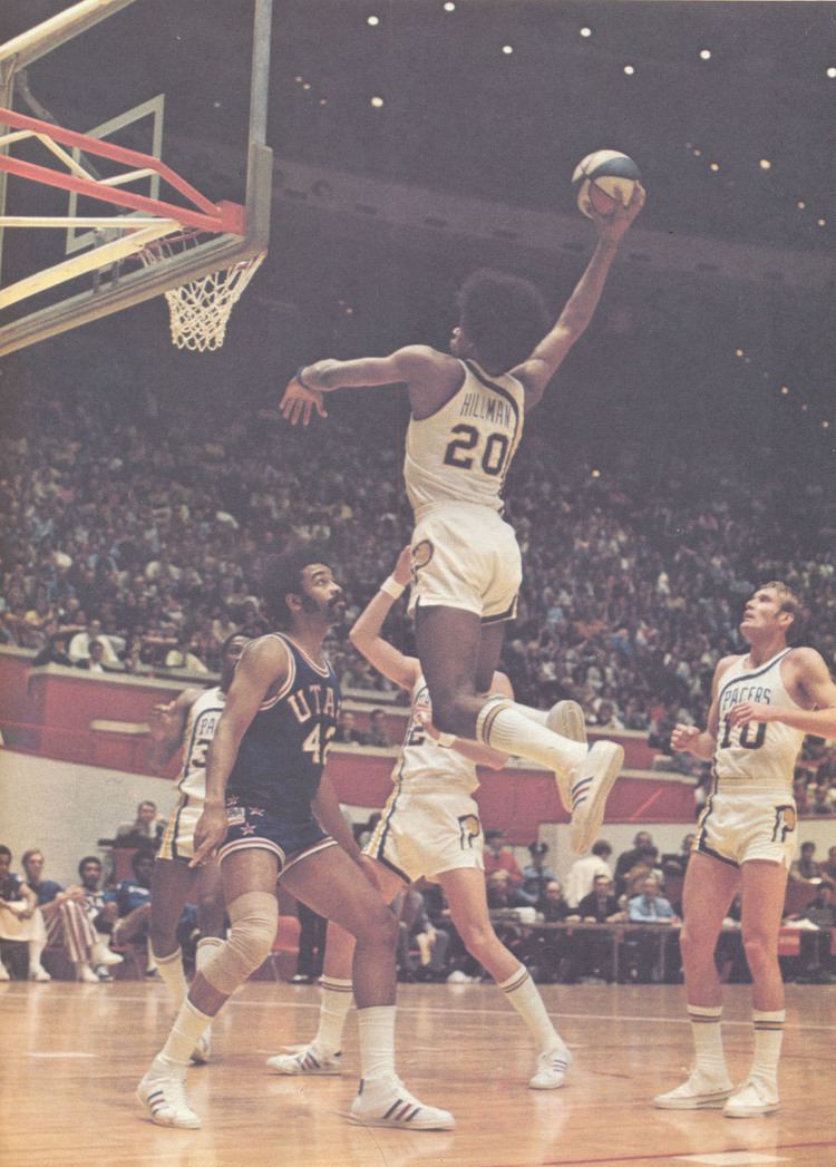 Darnell Hillman Darnell Hillman of the Indiana Pacers was one of the best dunkers
