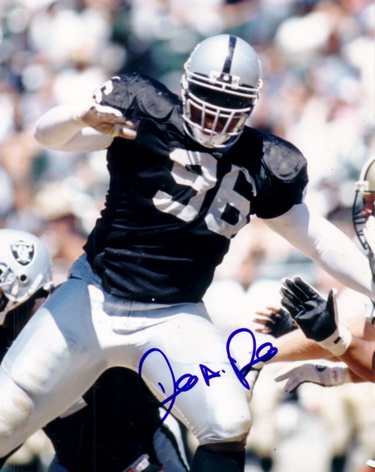 Darrell Russell (American football) Darrell Russell autographed Oakland Raiders 8x10 photo Retired