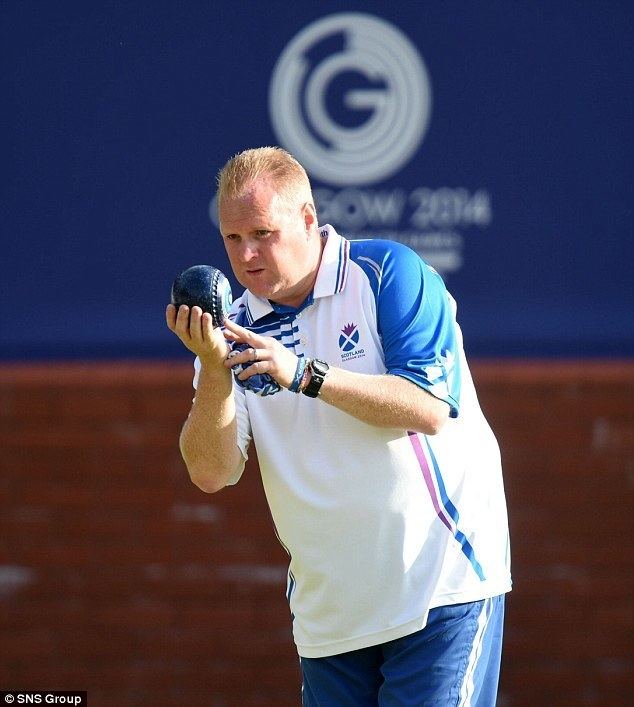 Darren Burnett Darren Burnett wins gold for Scotland in men39s singles