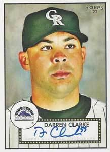 Darren Clarke (baseball) wwwbaseballalmanaccomplayerspicsdarrenclark
