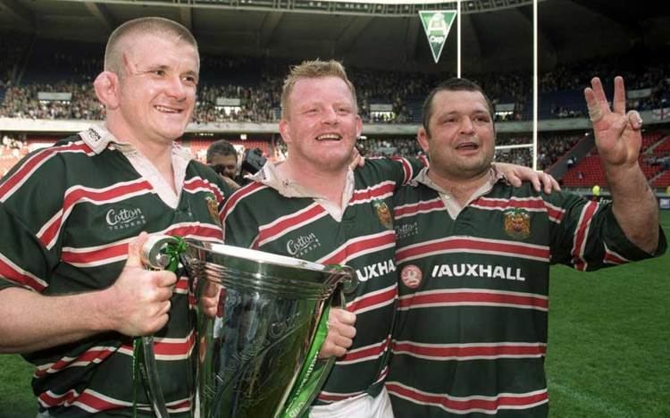 Darren Garforth Graham Rowntree Dorian West and Darren Garforth show off