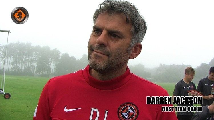 Darren Jackson Dundee United Pre Match v St Johnstone with Darren