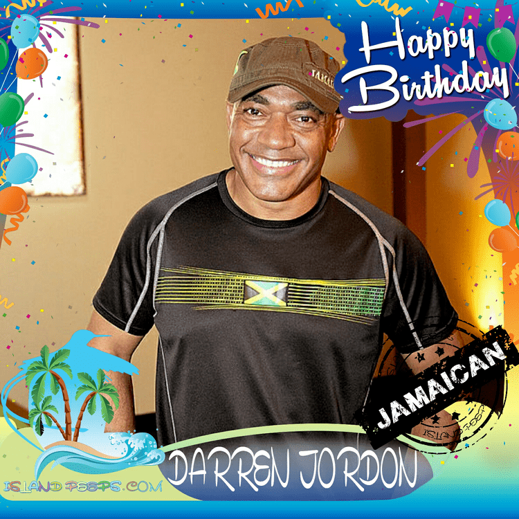 Darren Jordon Happy Birthday Darren Jordon British journalist TV Personality