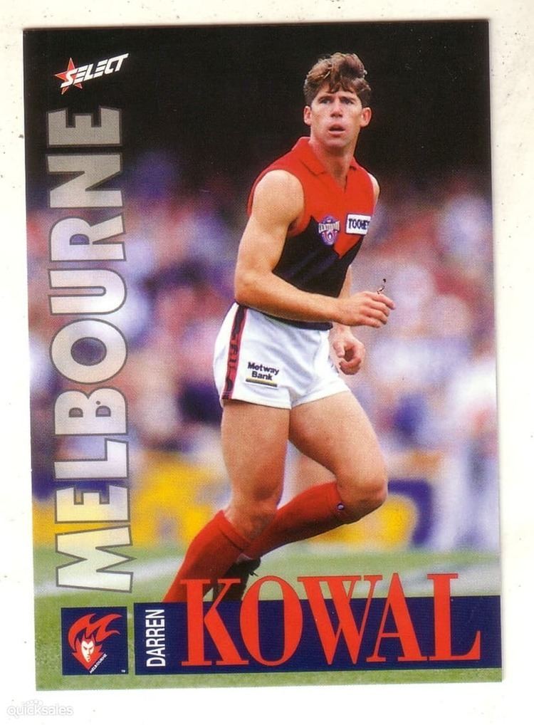 Darren Kowal AFL SELECT 1996 SERIES 2 MELBOURNE DARREN KOWAL quicksales