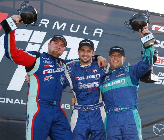 Darren McNamara Formula Drift Podium Dominated by Team Falken Tire at The
