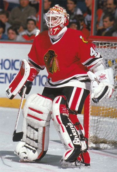 Darren Pang Chicago Blackhawks goaltending history Darren Pang