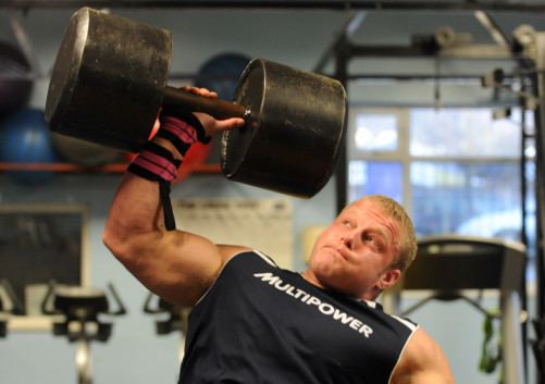 Darren Sadler Darren is promoting European strongman event in Headingley