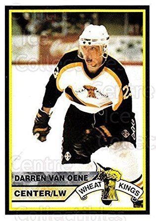 Darren Van Oene Amazoncom CI Darren Van Oene Hockey Card 199495 Brandon Wheat