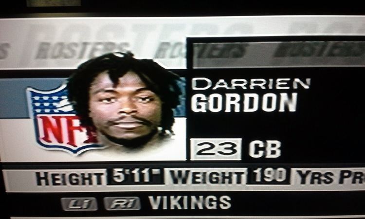 Darrien Gordon The Great Sports Name Hall of Fame Madden 3904 Monday