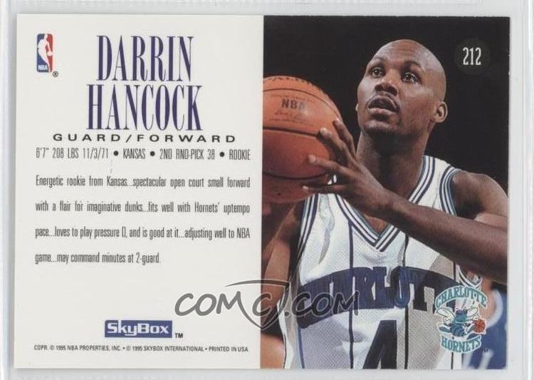 Darrin Hancock 199495 Skybox Base 212 Darrin Hancock COMC Card Marketplace
