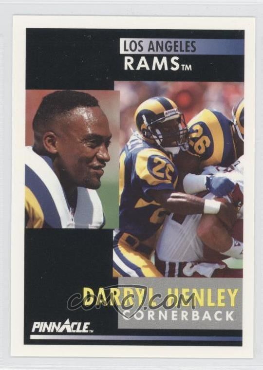 Darryl Henley 1991 Pinnacle 63 Darryl Henley COMC Card Marketplace