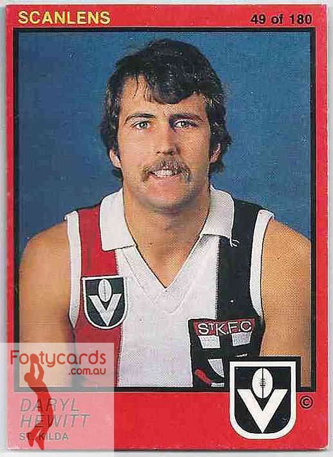 Darryl Hewitt Australian Football Darryl Hewitt Player Bio