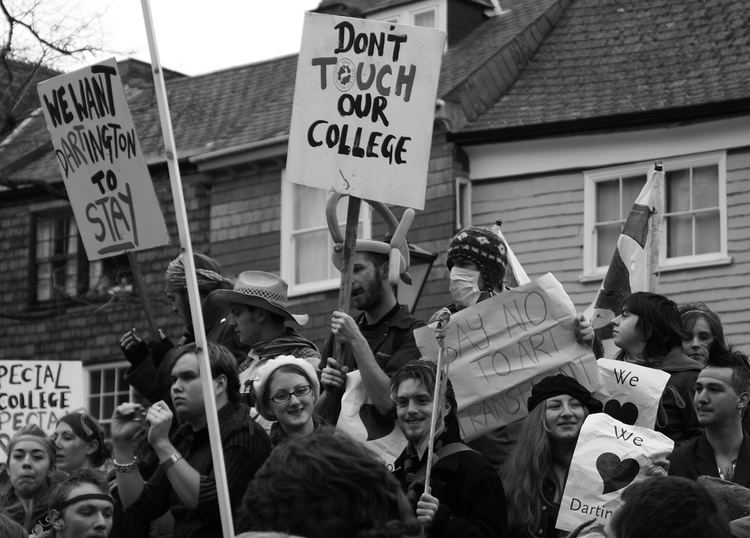 Dartington College of Arts Save Dartington College of Arts 4 Protest 28012007 BeccaG Flickr