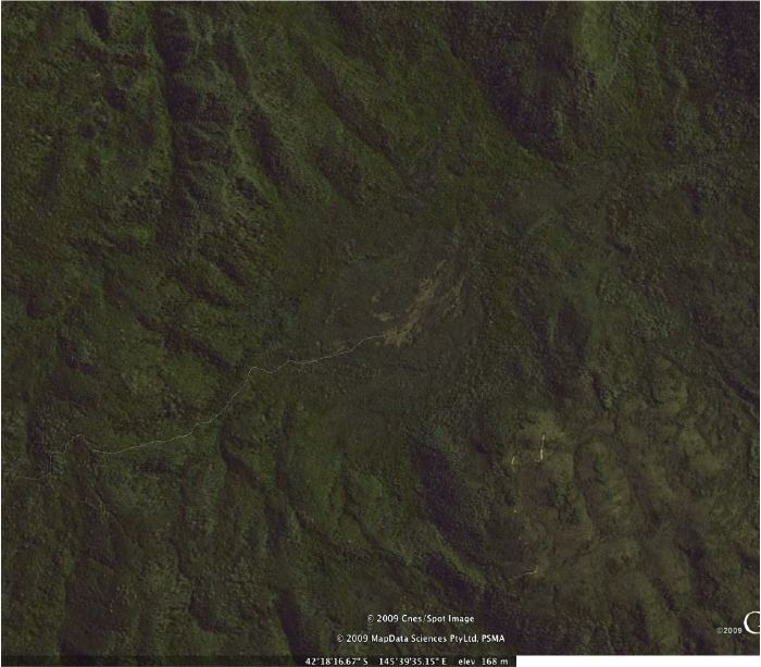 Darwin Crater Darwin Crater Tasmania
