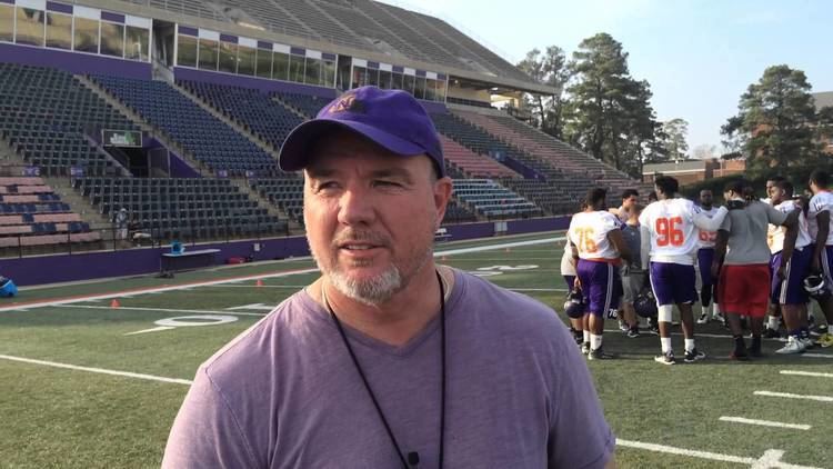 Daryl Daye Defensive coordinator Daryl Daye talks about the opening day of
