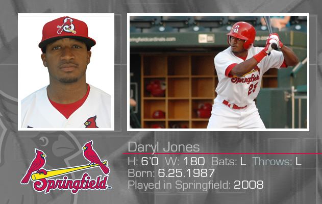 Daryl Jones (baseball) Daryl Jones Profile Springfield Cardinals Roster