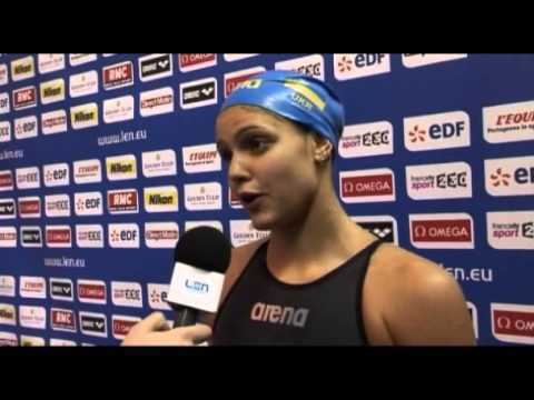 Daryna Zevina Daryna Zevina Winner of Womens 200m Backstroke 2012 11 25