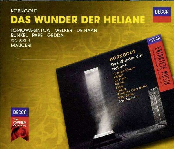 Das Wunder der Heliane Erich Wolfgang Korngold Das Wunder der Heliane 3 CDs jpc