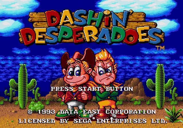 Dashin' Desperadoes Dashin39 Desperadoes User Screenshot 1 for Genesis GameFAQs