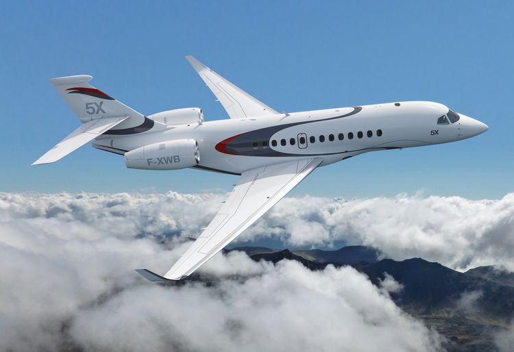 Dassault Falcon 5X Dassault Reveals New Falcon 5X Business Jet at NBAA Business
