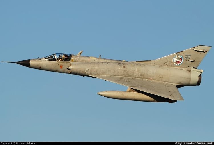 Dassault Mirage III I018 Argentina Air Force Dassault Mirage III E series at Morn