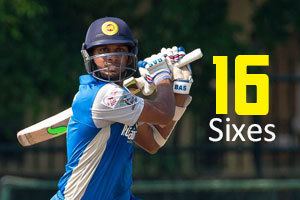 Dasun Shanaka Cricket Dasun Shanaka Slams 16 Sixes For New Sri Lanka Record