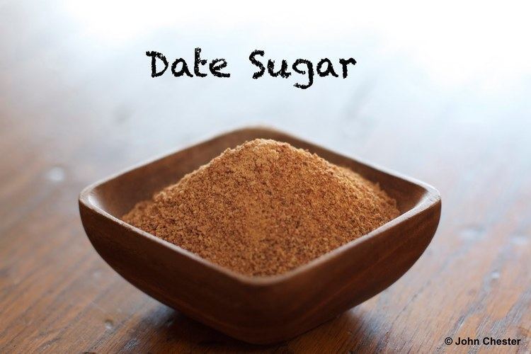 Date sugar Technique How I Replace White Sugar