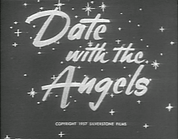 Date with the Angels Christmas TV History Betty White Date With the Angels 1957