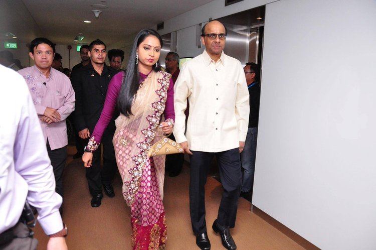 Dato Geethanjali G wearing a purple dress inside a building