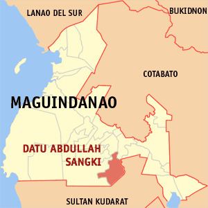 Datu Abdullah Sangki, Maguindanao