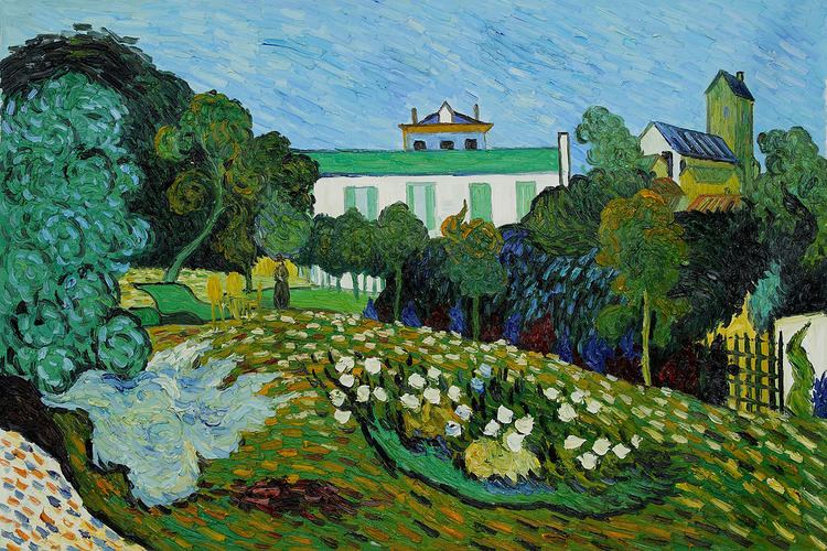 Daubigny's Garden Daubigny39s Garden by Vincent Van Gogh PC017 8900 China