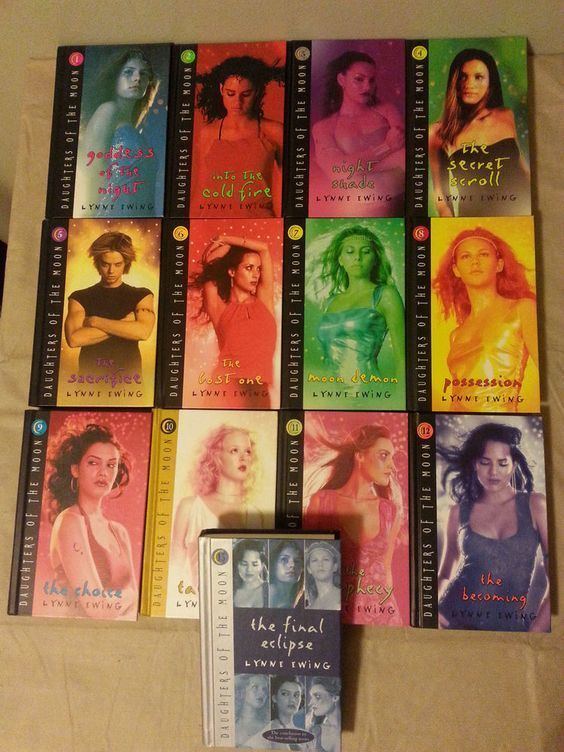 Daughters of the Moon DAUGHTERS OF THE MOON Hard Cover Books 113 Complete Series by Lynne
