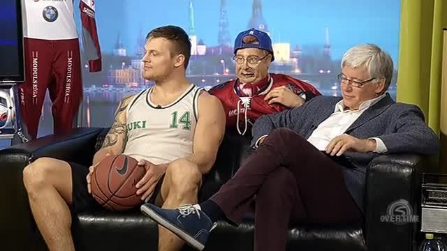Daumants Dreiškens Video Overtime TV Daumants Dreikens basketbola formas trp TV