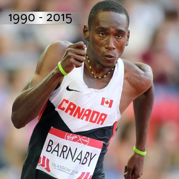 Daundre Barnaby Athletics Canada mourns the loss of Daundre Barnaby