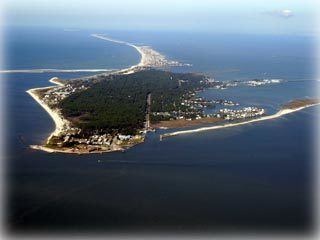 Dauphin Island, Alabama wwwdauphinislandrentalscomimagespieraerialjpg