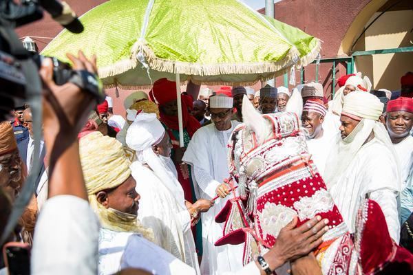 Daura Emirate President Buhari Conferred With Chieftain Title quotBayajidda II Of
