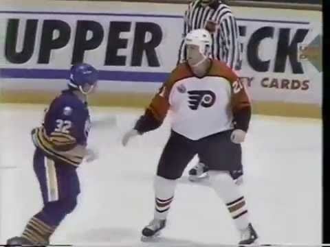 Dave Brown (ice hockey) Rob Ray vs Dave Brown YouTube