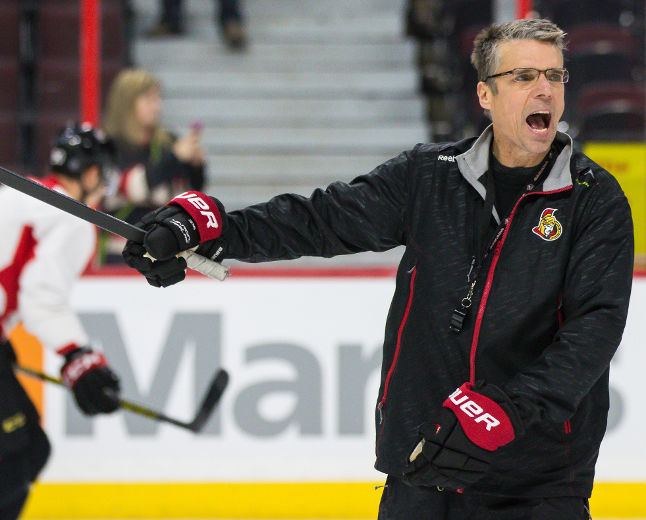 Dave Cameron (ice hockey) Long time coming for Senators new coach Dave Cameron