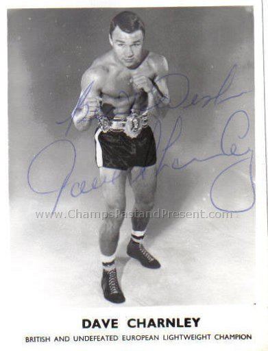 Dave Charnley Autographs 194039s 196039s Dave Charnley Signed 35x3