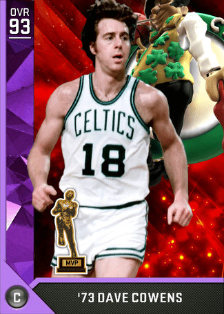Dave Cowens 73 Dave Cowens 93 MyTEAM Amethyst Card 2KMTCentral