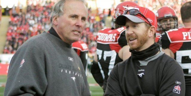 Dave Dickenson Dickenson and Jones staying with Stamps CFLca