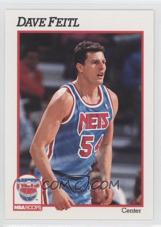 Dave Feitl 199192 NBA Hoops Base 399 Dave Feitl COMC Card Marketplace