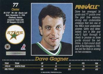 Dave Gagner The Trading Card Database Dave Gagner Gallery