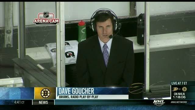 Dave Goucher Hockey on the Radio Broadcaster Profile Dave Goucher Boston Bruins