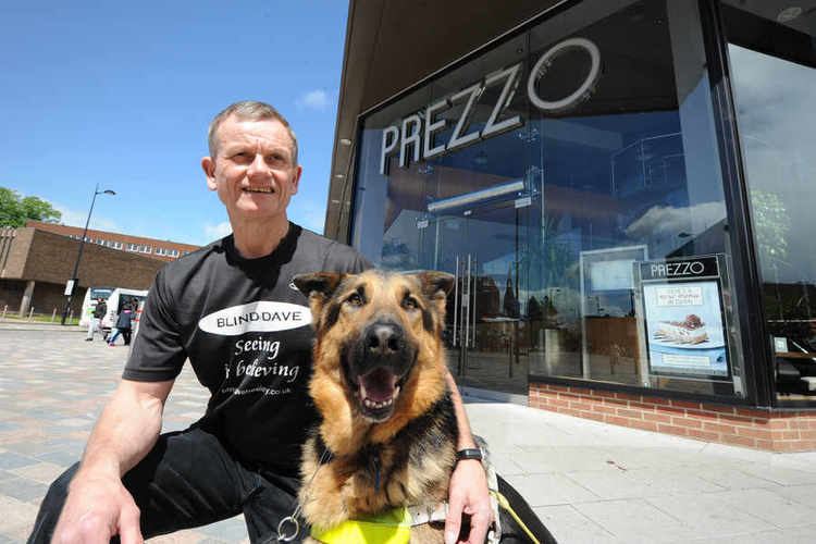 Dave Heeley Blind Dave Heeley turned away from West Bromwich restaurant with