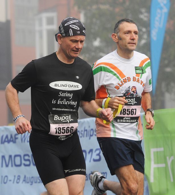 Dave Heeley Blind marathon runner left devastated after restaurant turned him