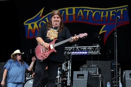 Dave Hlubek Molly Hatchet live at the Hellfest Open Air Festival