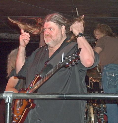 Dave Hlubek DAVE HLUBEK OF MOLLY HATCHET IS PROUD TO PLAY DEAN MARKLEY